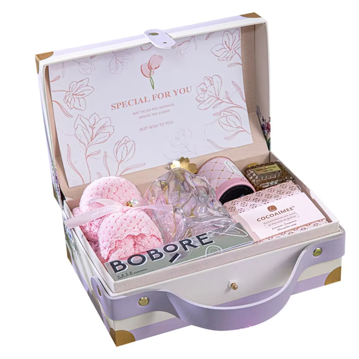Caja de regalo de boda creativa de alta gama, artículos pequeños para damas de honor y recuerdos navideños del día del maestro