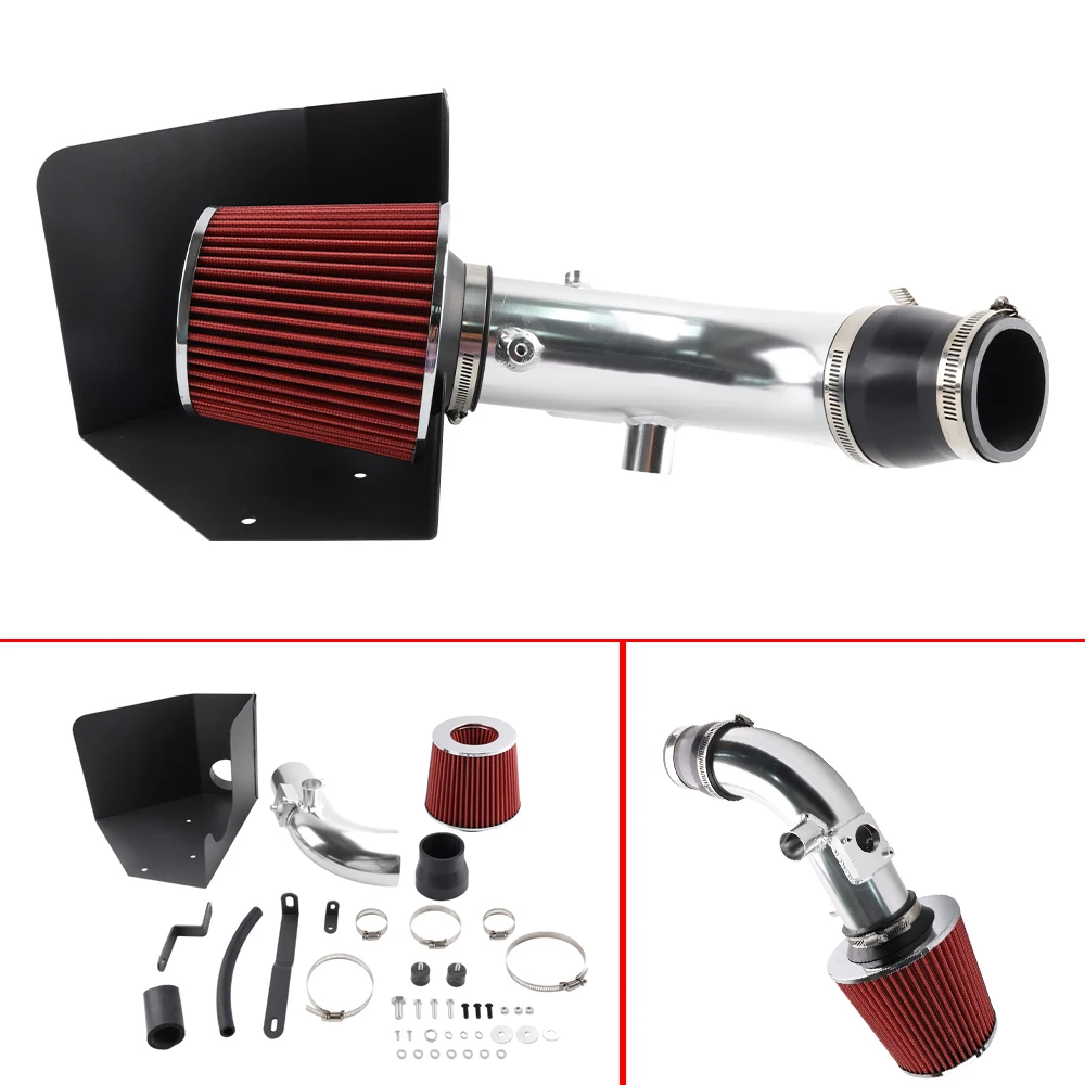 Cold Air Intake Kit + Heat Shield Fits Toyota Camry XLE 2.4L L4 2007-2009