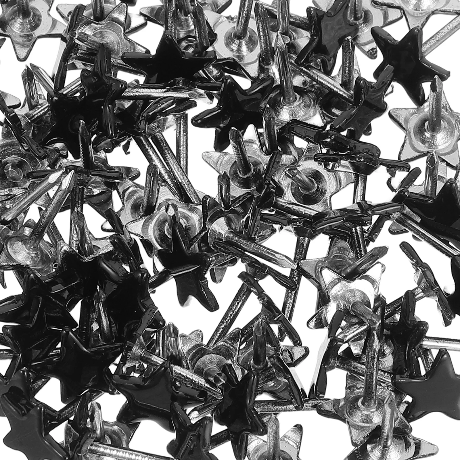 100 قطعة شكل نجمة الإبهام المسامير المعدنية شقة رئيس الزخرفية دفع دبابيس ل لوحة الفلين نشرة صور جدار خريطة مكتب المدرسة استخدام #6