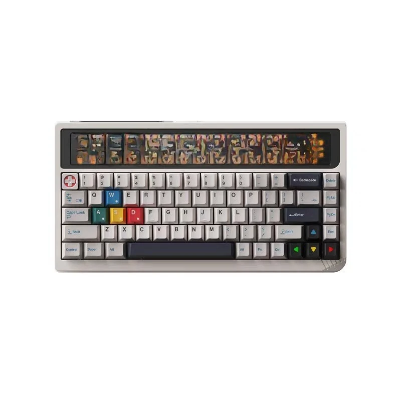 

Mechanical keyboard high-end gift three-mode wireless bluetooth mechanical keyboard