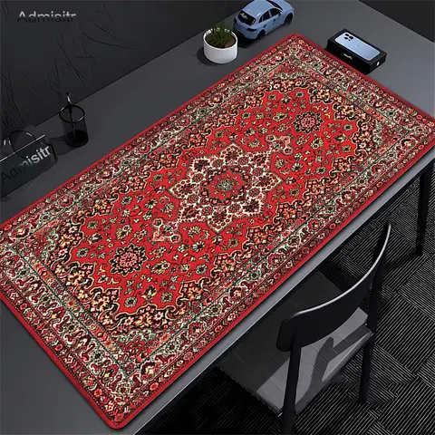 Gamer Rug Desk Mat XXL Large Persian Mouse Pad Big Office Carpet Mouse Mats Computer Accessories Table Pads Speed Mousepad