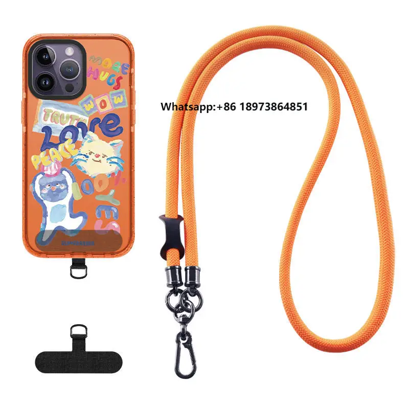 

Versatile Fashionable Long Adjustable Mobile Phone Lanyard Crossbody Chain Strap Case for Mobile Cell Phone