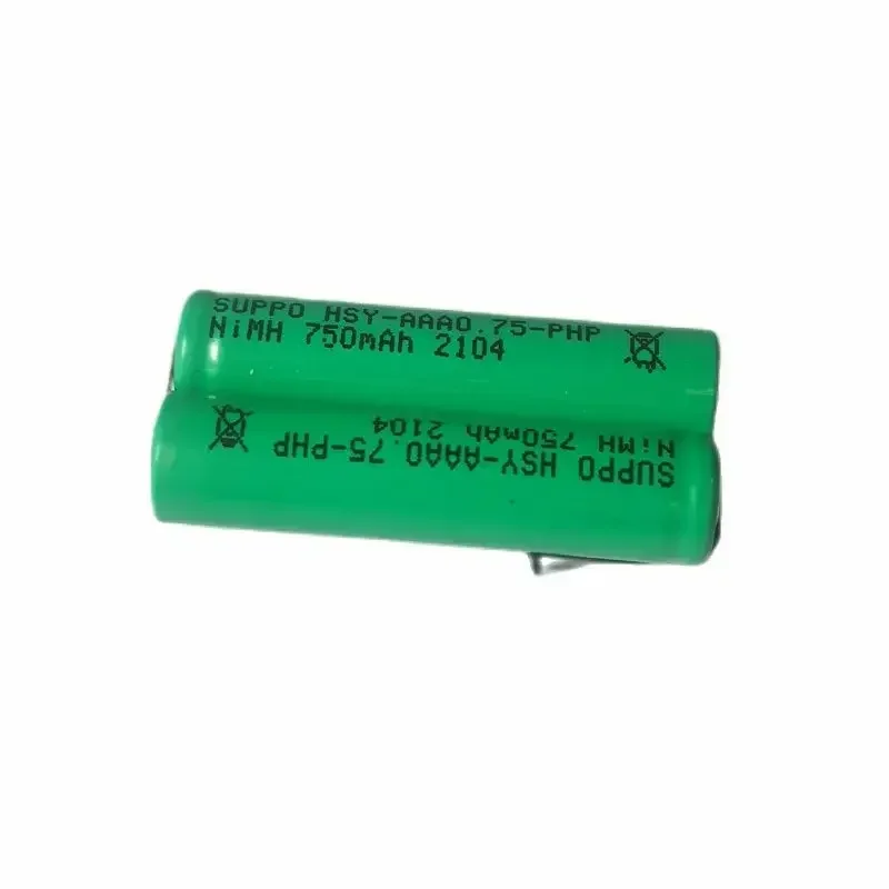 2 قطعة HSY-AAA0.75-PHP 2.4V 750mAh بطارية فرشاة الأسنان الكهربائية لشركة فيليبس HX6210 HX6230 HX6340 HX6220 HX6750 HX6760 HX6930