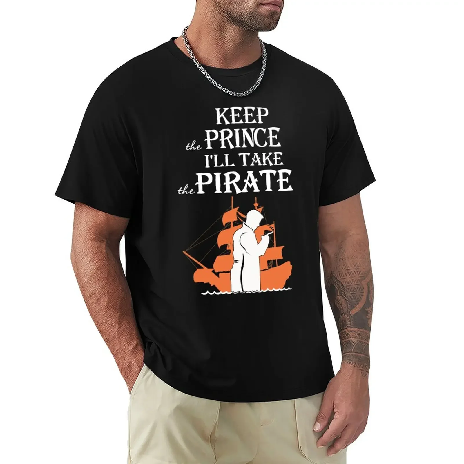 I'll take a pirate funny parody T-Shirt blacks vintage t shirts for men pack