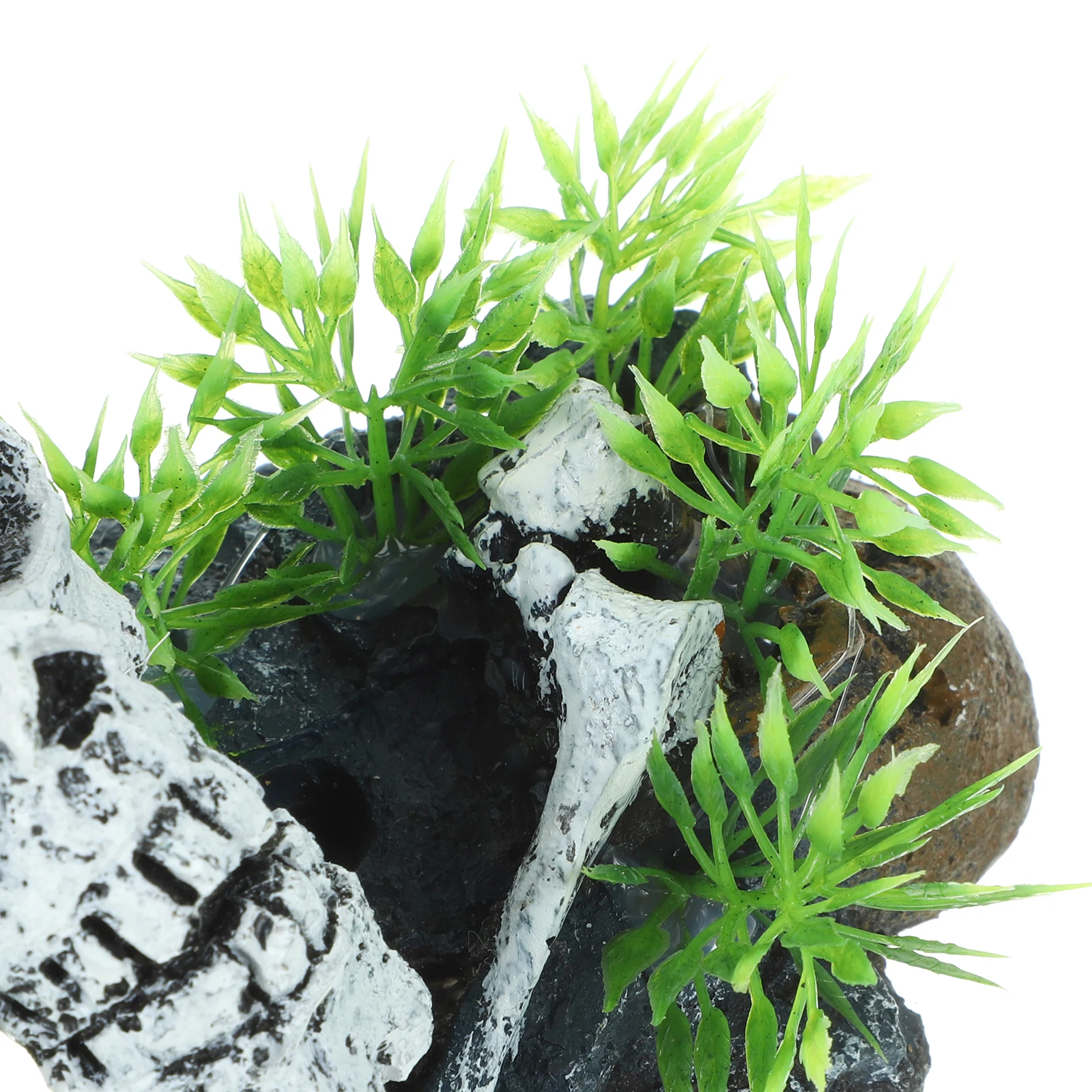 

Decorative Skull Head Fish Tank Decoration Halloween Prop Vivid Aquarium Ornament Fish Tank Skull Aquarium Decor