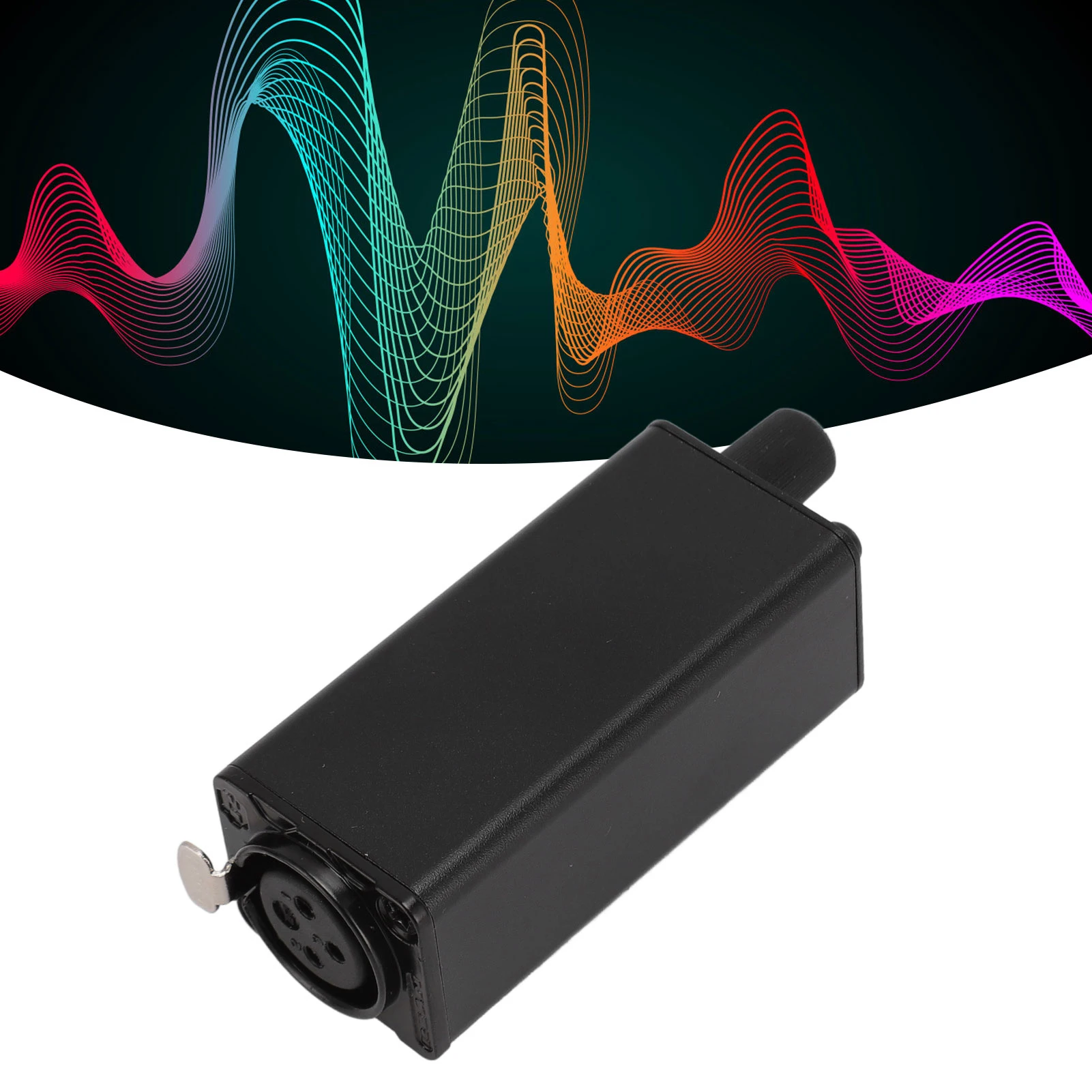 AMPLIFICADOR DE Monitor con Control de volumen, entrada XLR de 3,5mm, Conector estéreo con Clip de cintura para baterista, keyboardista, amplificador de auriculares