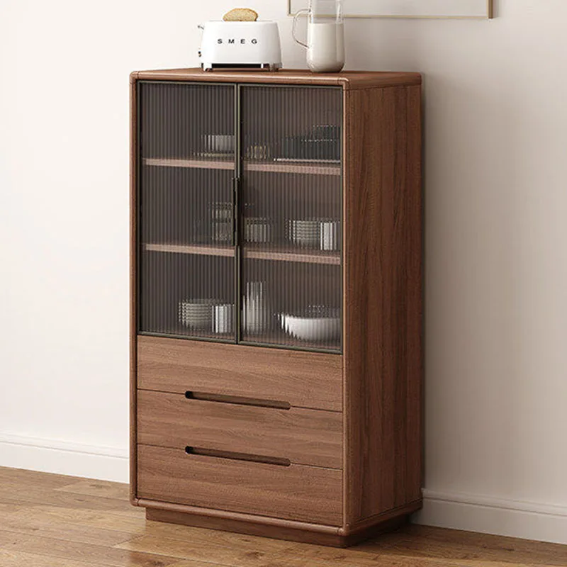 Sideboards Wood Bar Cabinet Modern Decoration Whiskey Corner Storage Wine Cabinet Designer Corner Estante Lounge Suite Furniture
