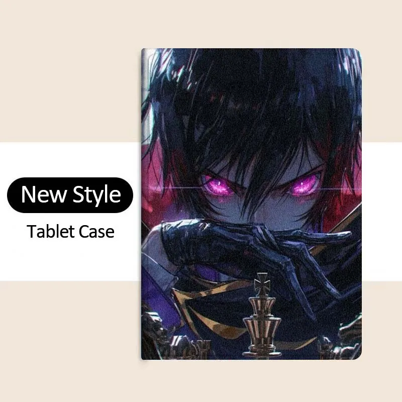 Code Geass Cool Anime For OPPO Pad 2 3 4 Neo Air SE X Pro 10.36 11 11.4 11.61 12.1 13.2 بوصة 2025 حافظة كمبيوتر لوحي قابلة للطي