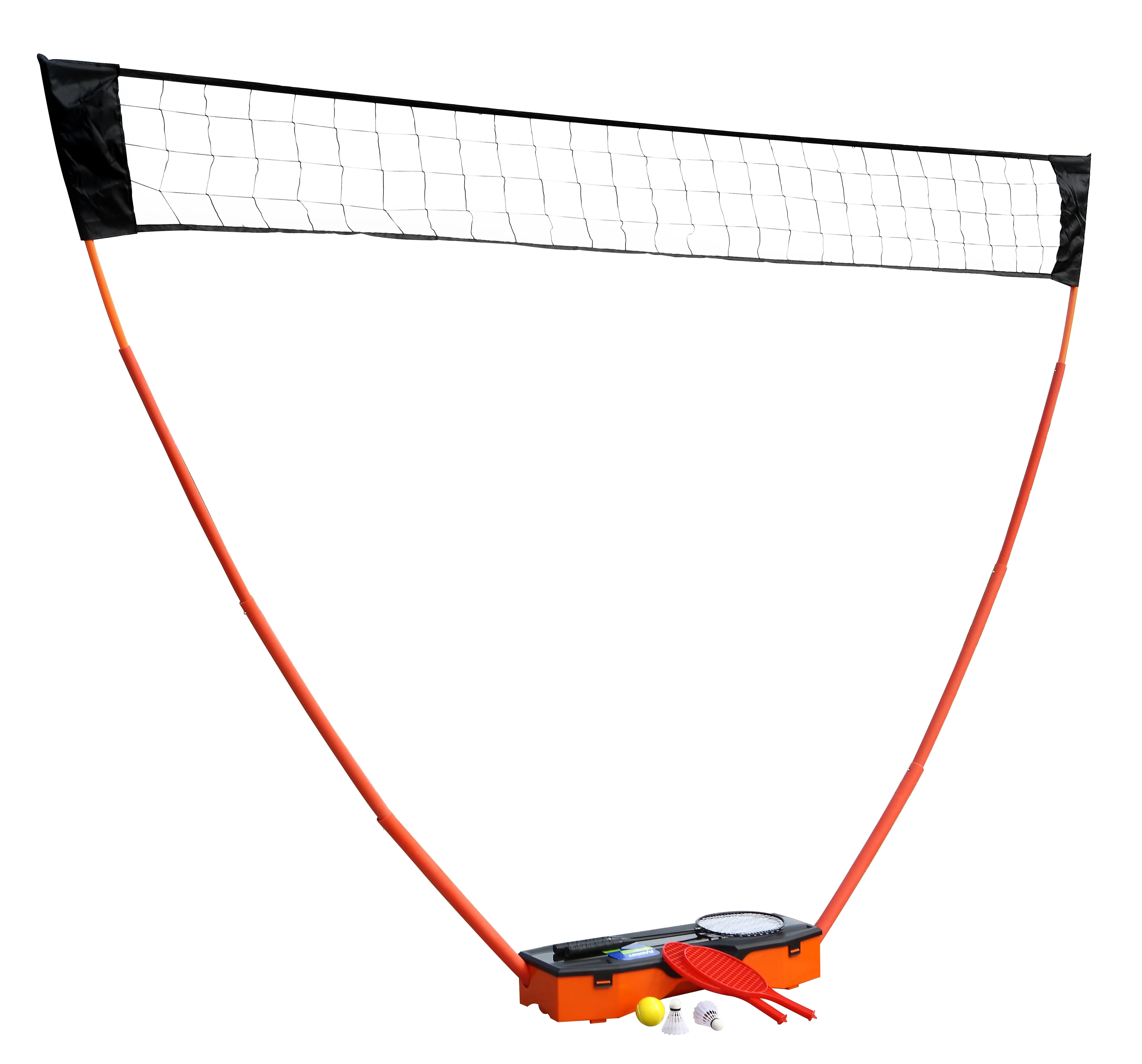 outdoor sports set- customized portable badminton net racket set- badminton equipment set for outdoor sports fun