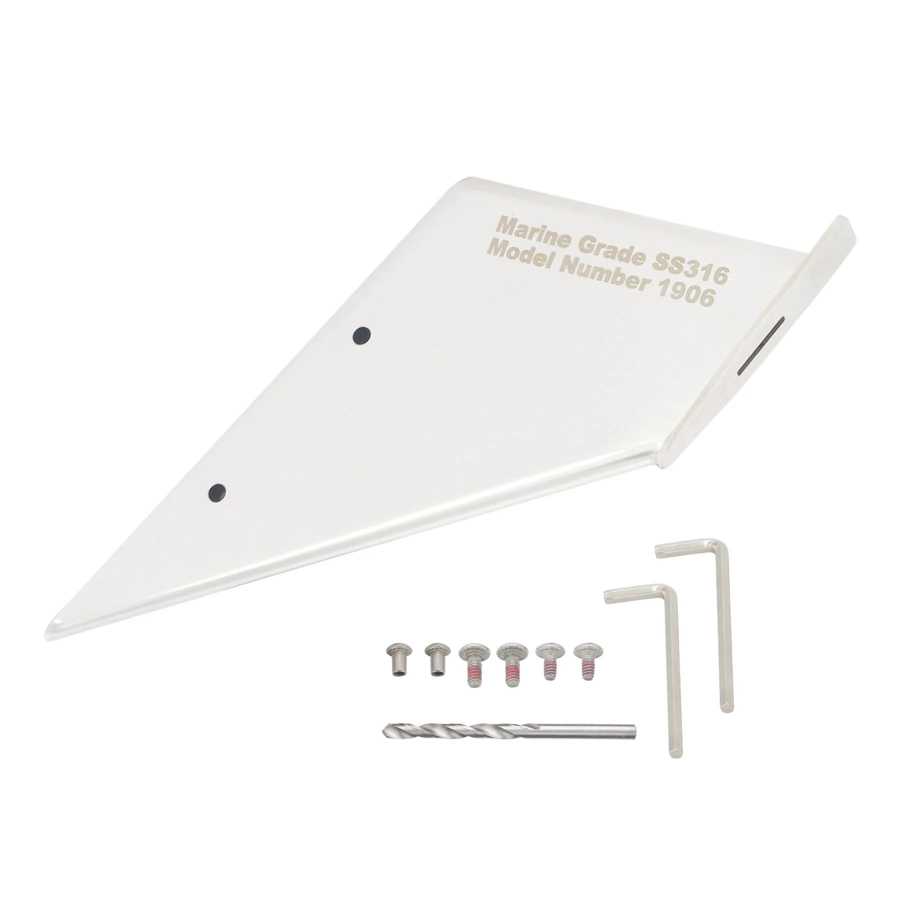 1906 Skeg Guard Protector Stainless Steel Compatible with Mercury Honda Nissan Tohatsu Force 2-Str 4-Str 40 To 140HP 27071