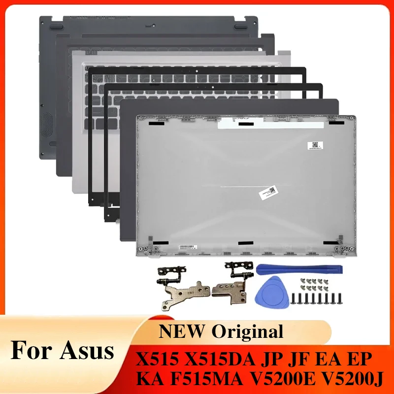 

LCD Back Cover/Front Bezel/Hinges/Palmrest/Bottom Accessories for Asus X515 X515DA JP JF JA EA EP KA F515MA V5200E V5200JLaptop
