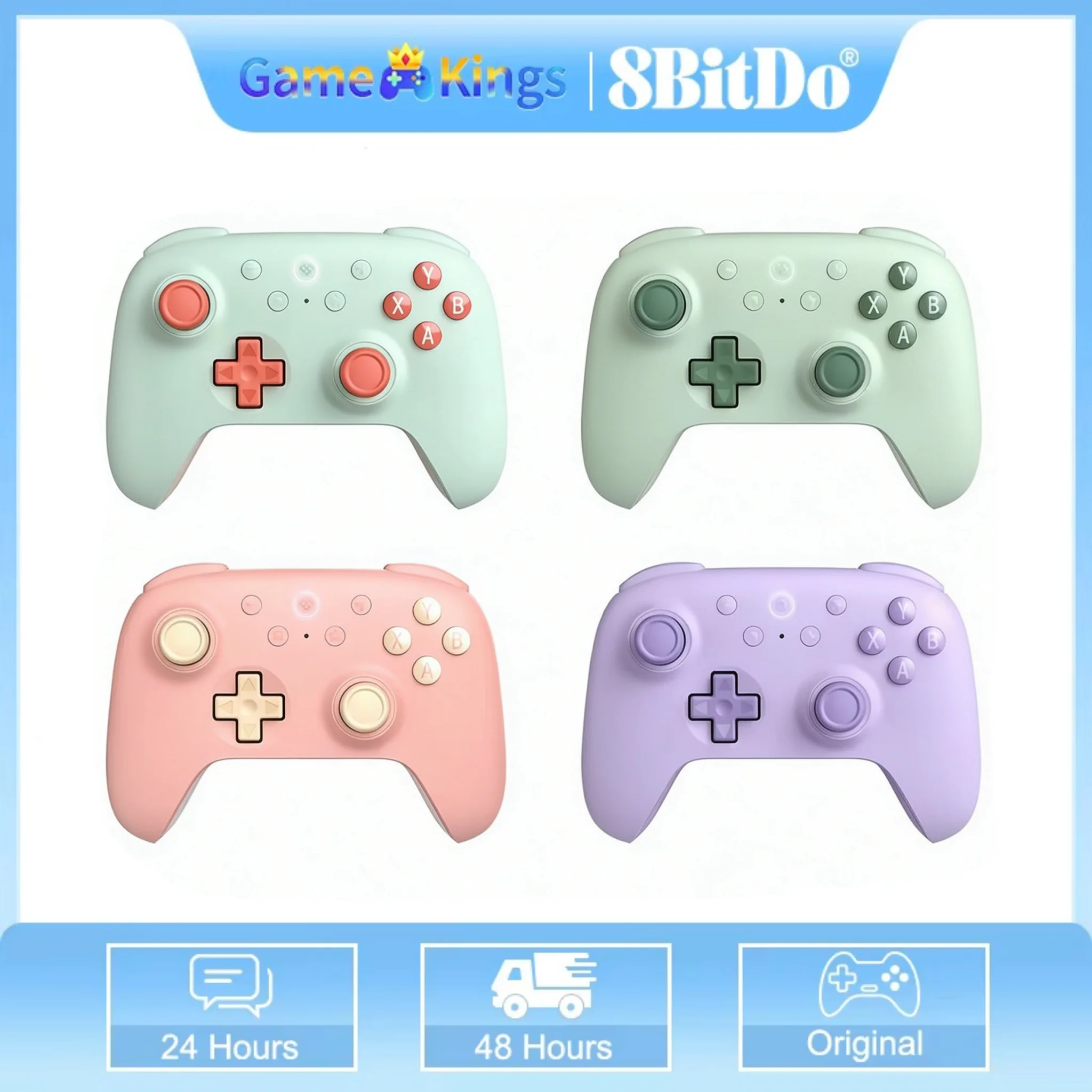 8bitdo-ultimate-2c-ワイヤレスコントローラー（windows-pcおよびandroid対応）、1000hzポーリングレート、ホール効果ジョイスティックとトリガー搭載