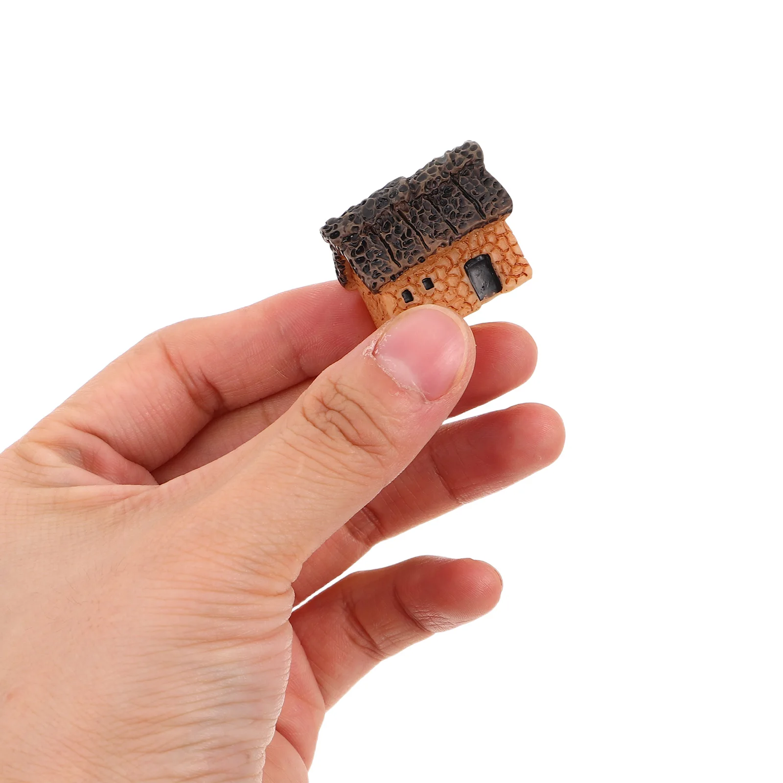 

10Pcs Miniature Resin Vintage Style Micro Landscape Ornament DIY Garden Accessories Fairy Garden