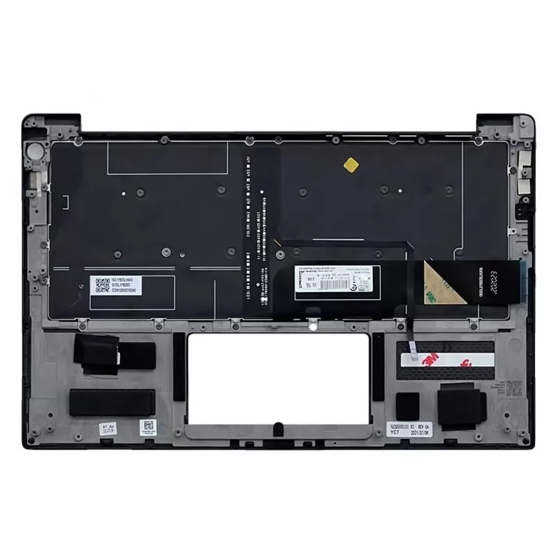 S  new Upper Case Palmrest Cover Backlight Keyboard For Dell XPS 13 9370 9380 7390 9305