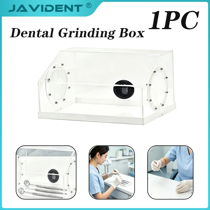 1Pcs Dental Grinding Polishing Box Lapping Protector Dentistry Equipment Dentist Lab Polishing Supplies Tools