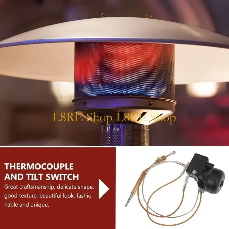 L8RE Safety Dump Switch Heating Toggle Switch Thermocouple Repair for Propane