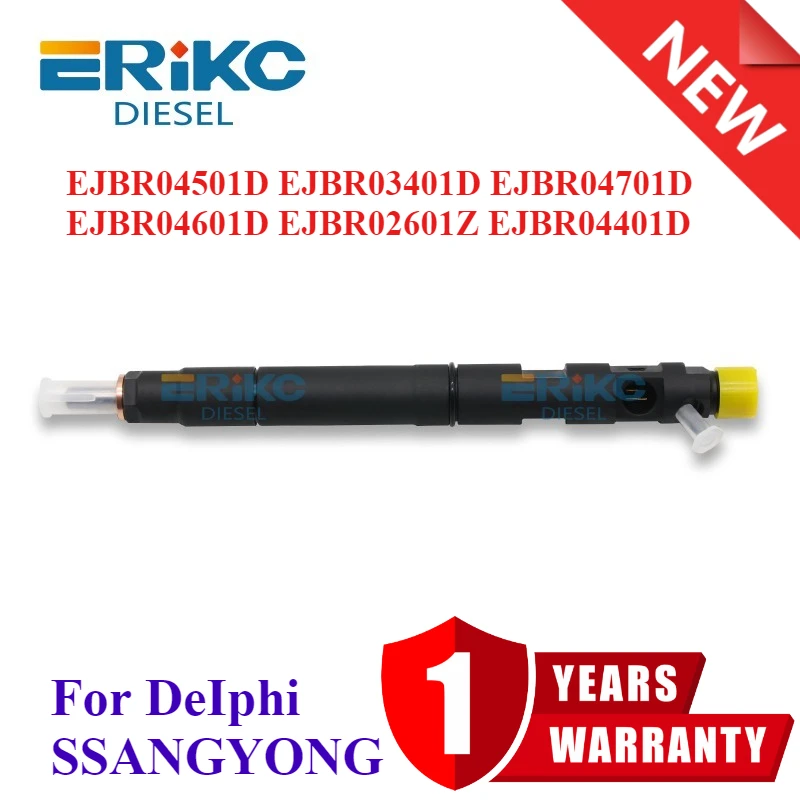 

Injectors Common Rail EJBR04501D EJBR03401D EJBR04701D EJBR04601D EJBR02601Z EJBR04401D for DeIphi SSANGYONG Euro 3 / 4