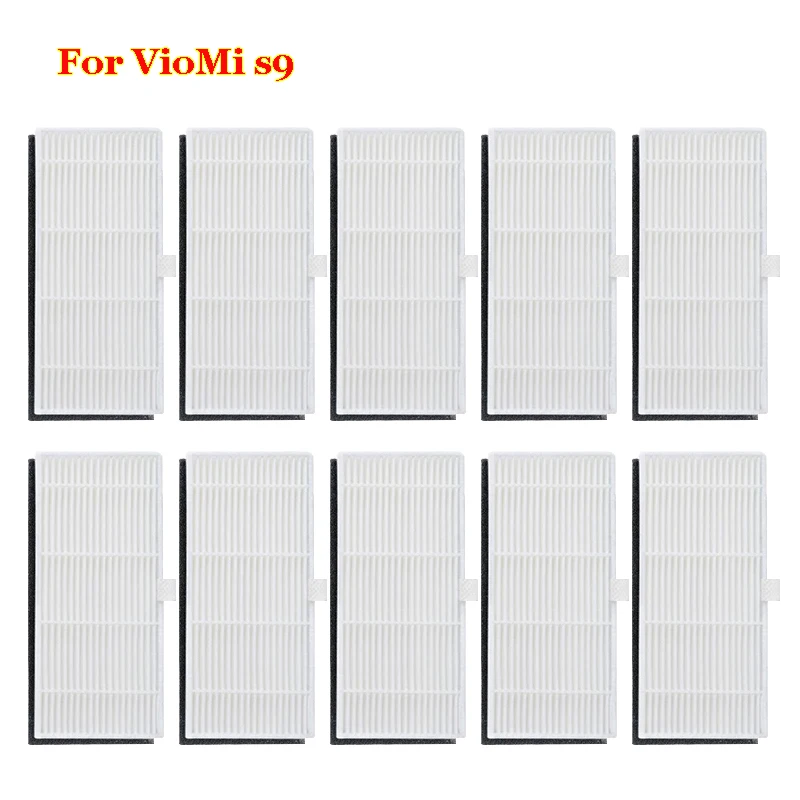 Hepa Filter Replacement Spare Parts For XiaoMi VIOMI S9 Robot Vacuum Cleaner Filters Accessories