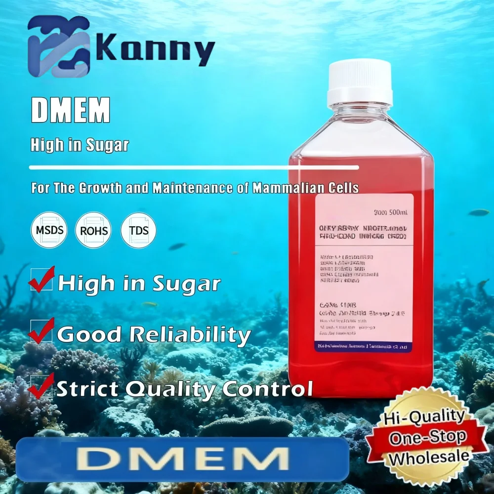 DMEM High Glucose Medium for Cell Culture and Laboratory Research Applications Original Product