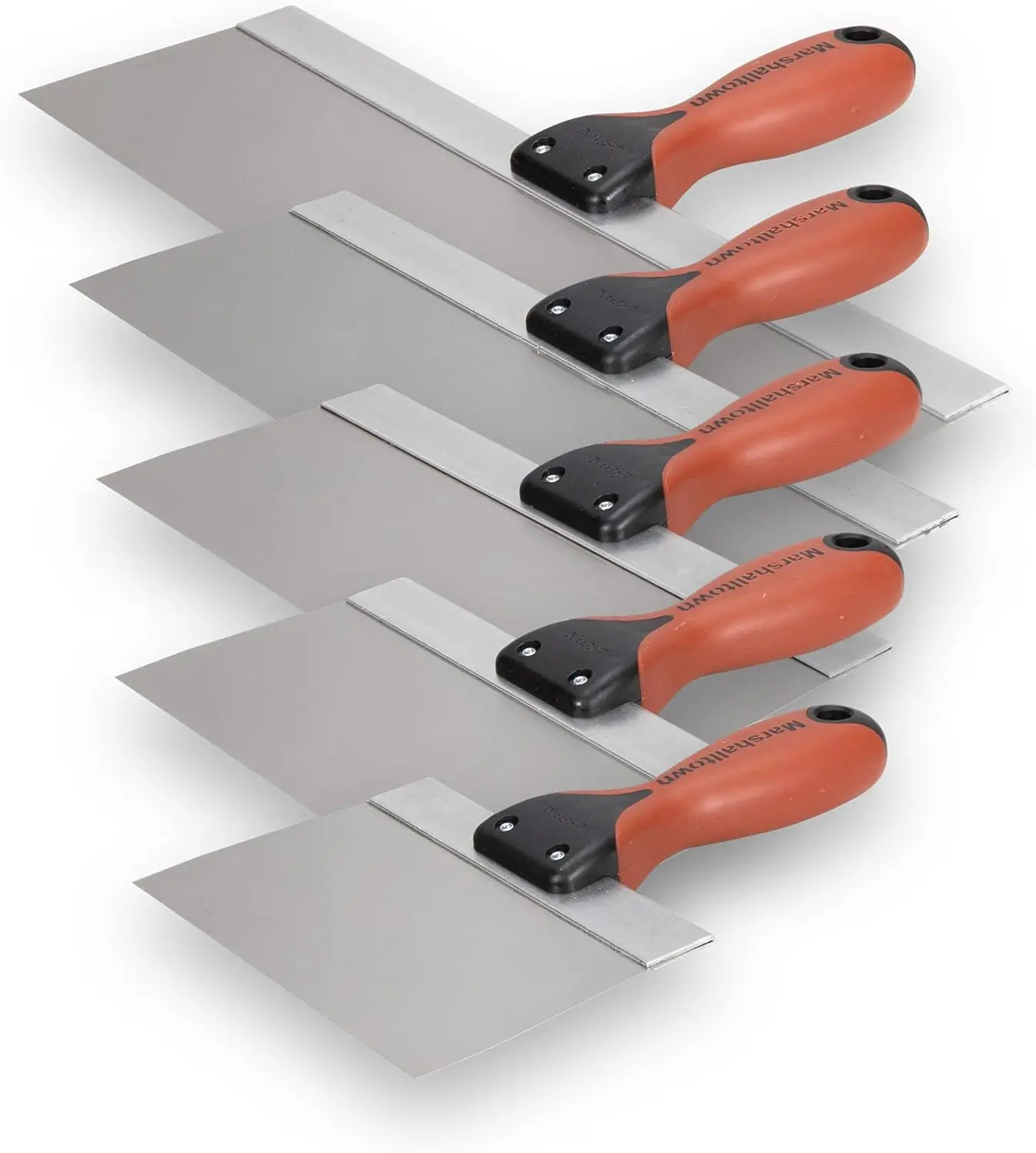 Drywall Taping Knife Set, 5 Piece, Mud Knife Tool Kit