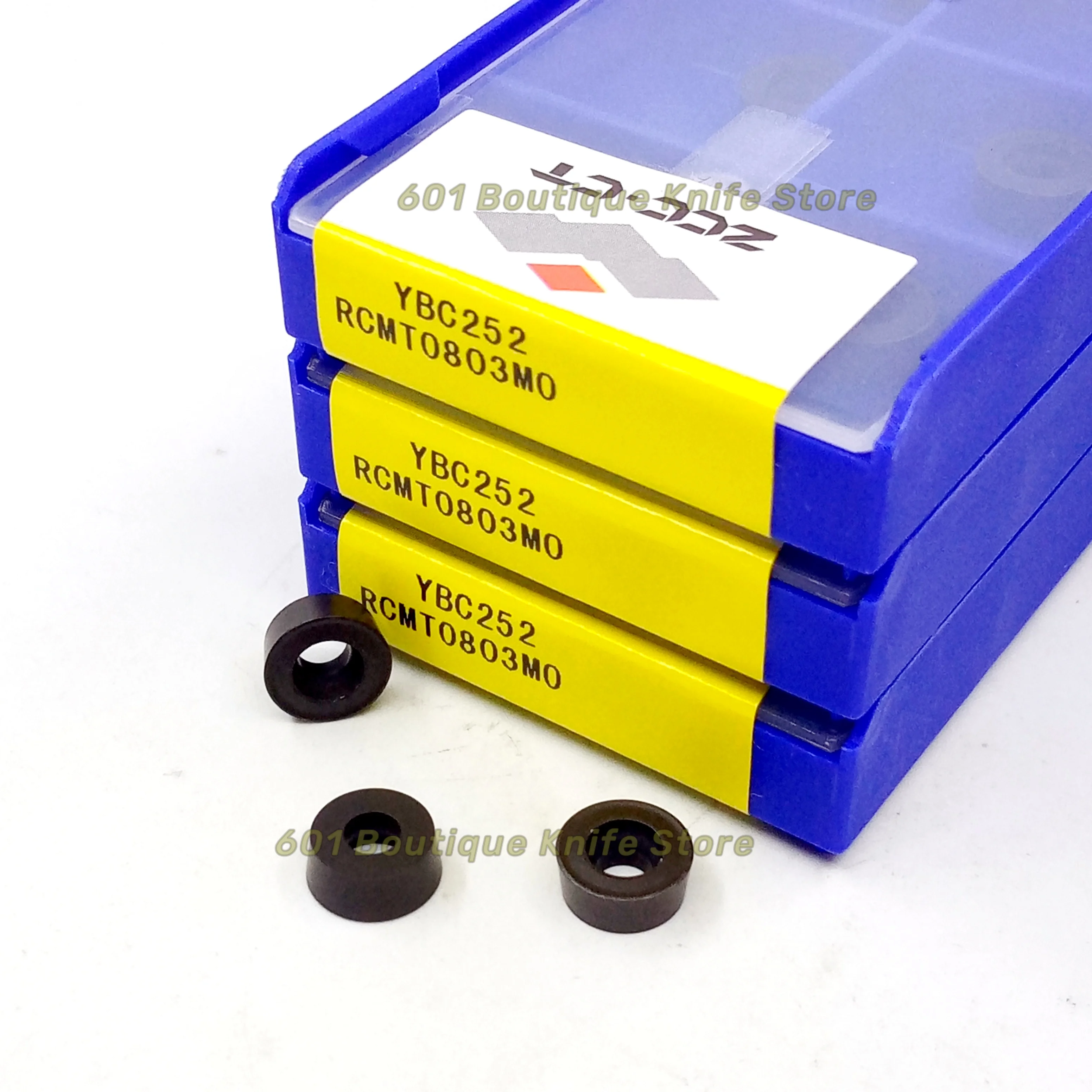 

FREE SHIPPING ZCC CT diamond brand CNC alloy blade YBC252 RCMT0803MO