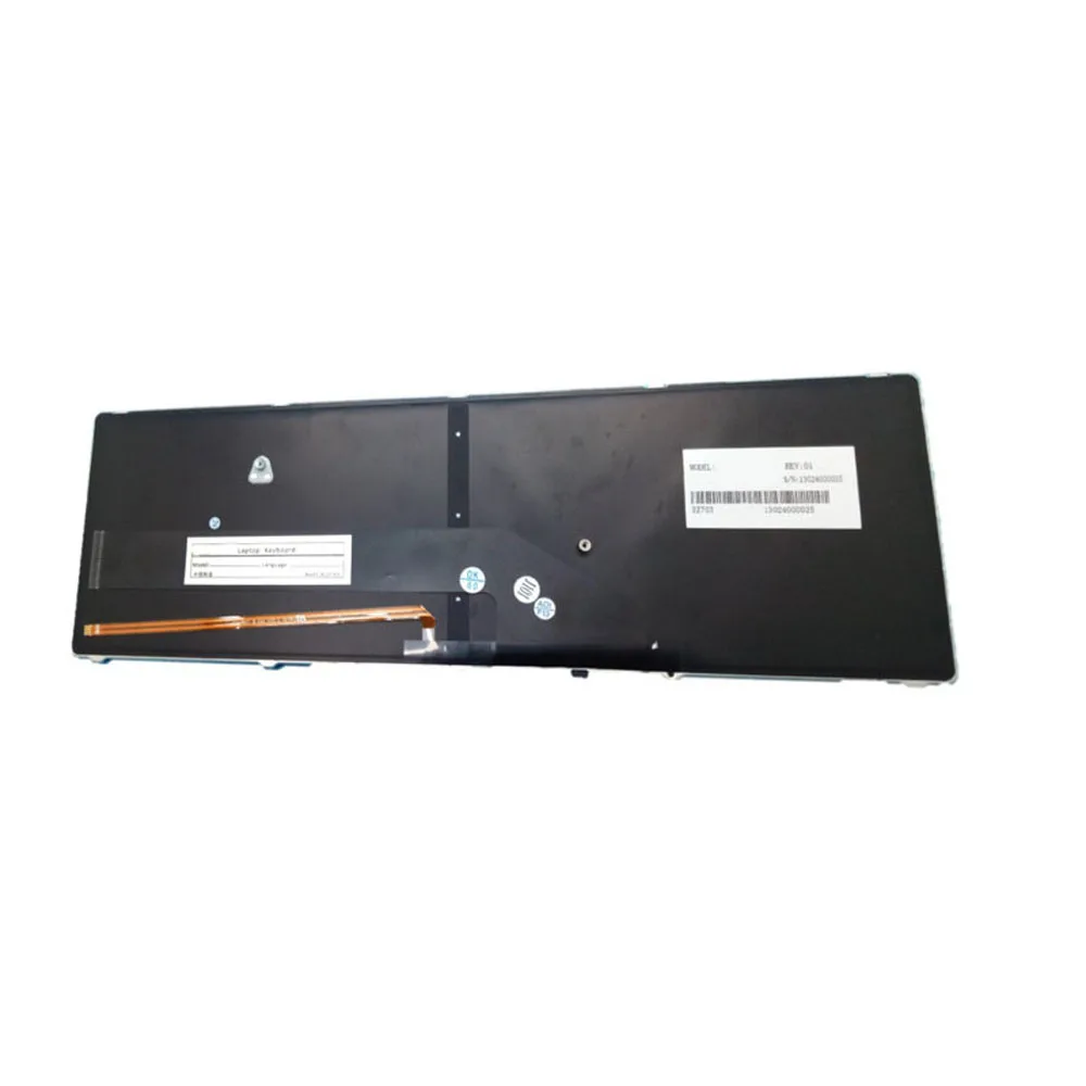 For Gigabyte P25W V111465ES1 2Z703-UI552-S11S United States US 2Z703-RU552-S11S Russian RU Black Frame Laptop Backlit Keyboard
