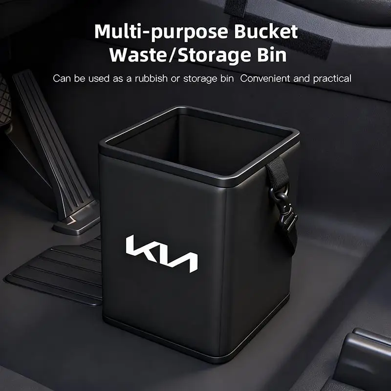 كيا سيارة صندوق تخزين القمامة متعدد الوظائف تنظيم حقيبة لكيا EV6 ستينغر ريو سورينتو بيكانتو Ceed Borrego Syros K4 K5 K8 K9 #1
