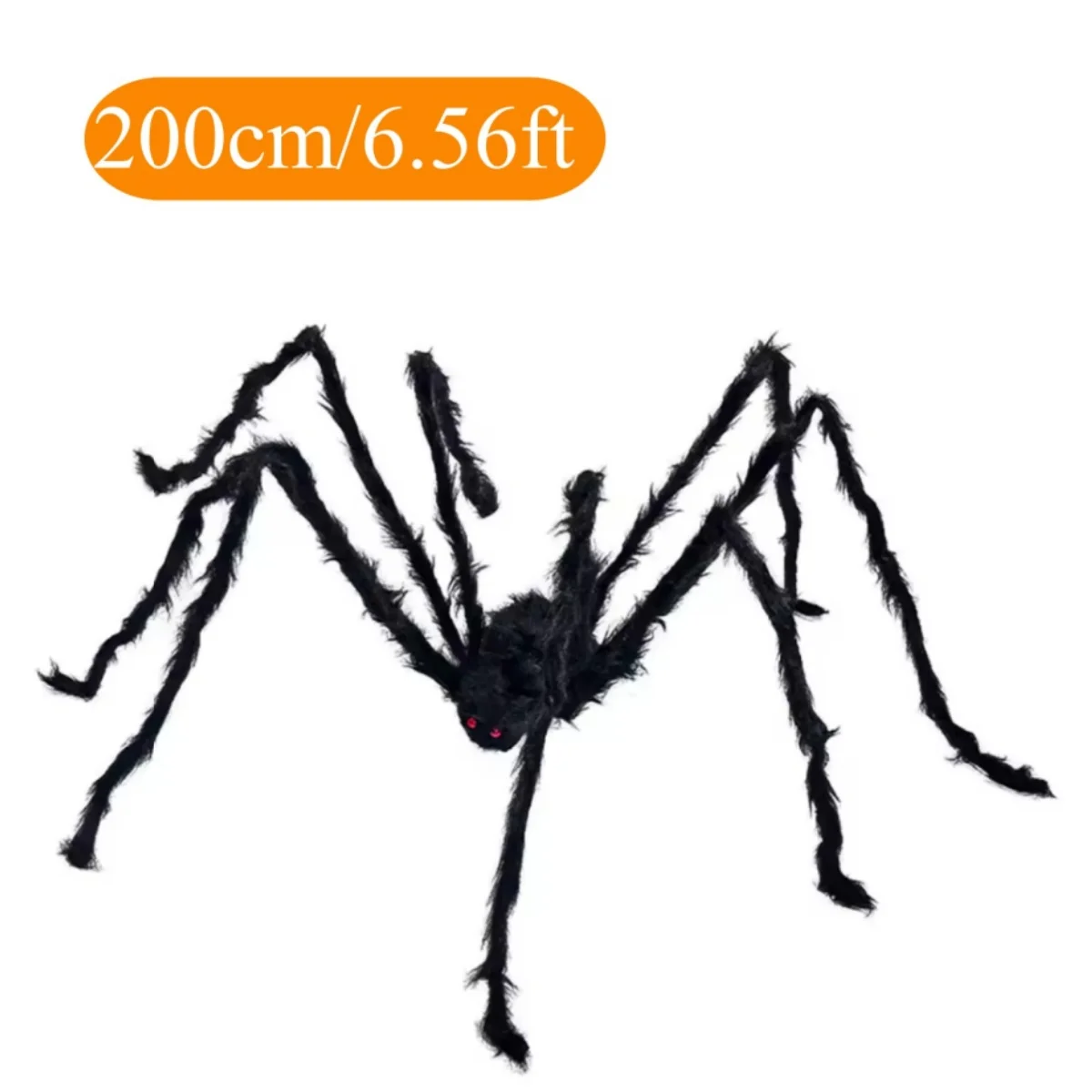 Halloween Plush Spider Outdoor Decoration Prop