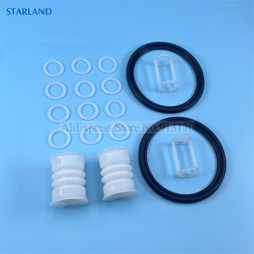 Seal Rings 18 Pieces Silicone Gaskets Parts Components BJ Ice Cream Makers Fittings Accessories GS Soft Serve Machines