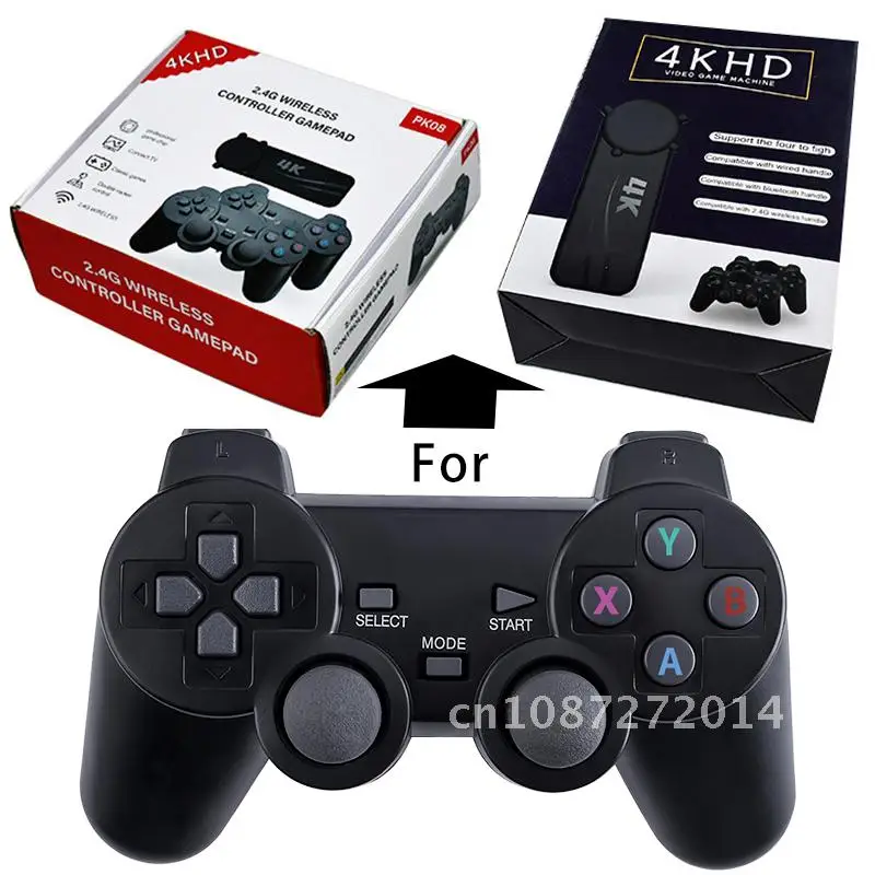 Wireless Gamepad for Super Console X/X-pro/PK09/PK08/Y3/M8/U9/G5/G7/B01 PC Stick Game