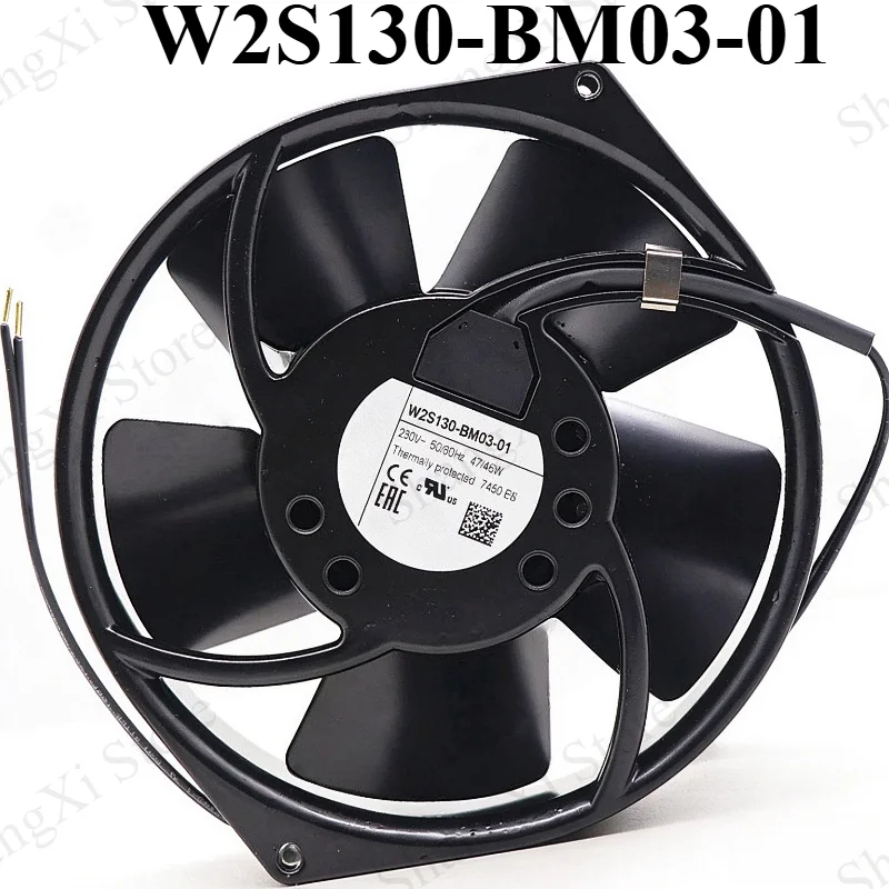 1PC Brand New W2S130-BM03-01 230VAC 47/46W Control Cabinet Fan Fast Delivery