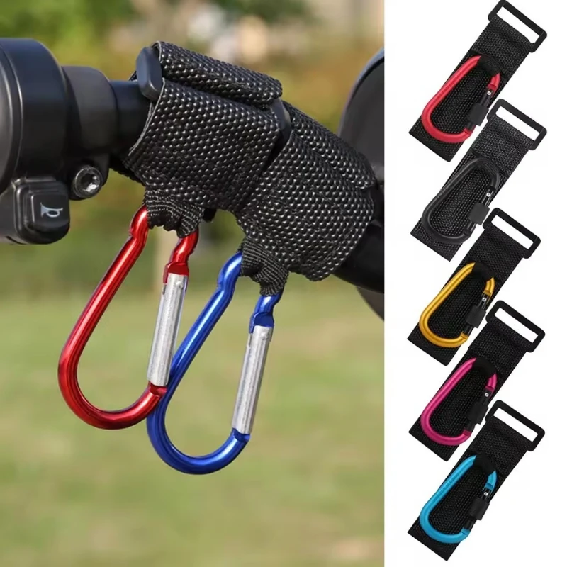 Motorcycle Handlebar Hooks Helmet Bag Storage Bicycle Electric Vehicle Storage Helmet Hooks Accessories