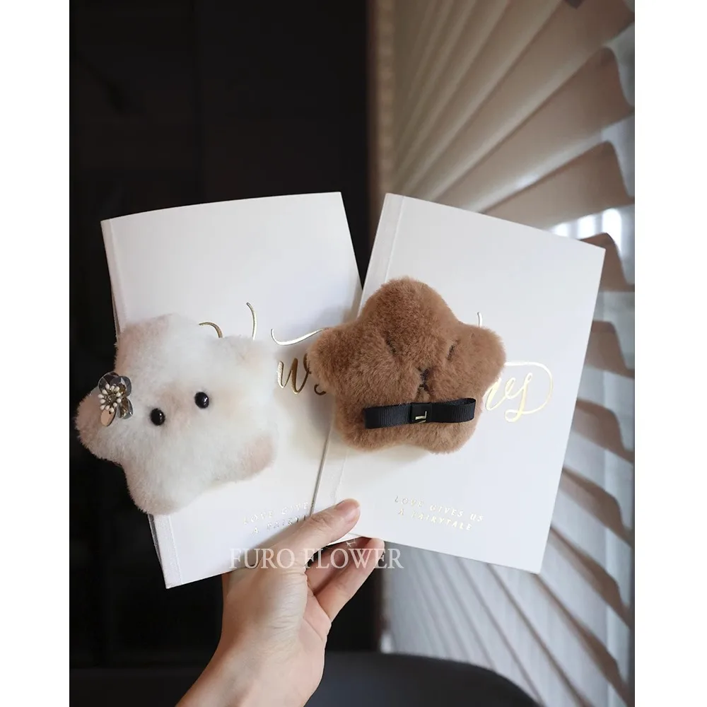 

2 шт., милая плюшевая игрушка, свадебная книга с ручками, украшение для карты «Клятва» для свадьбы и невесты, бестселлер