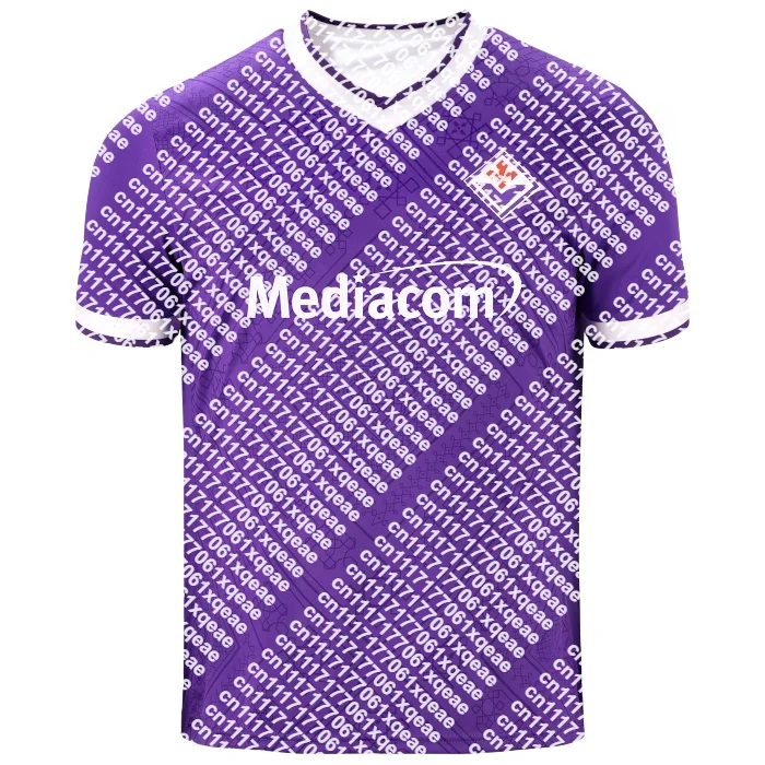 2026/2027 Fiorentina Football 3D Jersey Men Summer Sports Football Fan T-shirt Breathable Quick Drying Clothing Loose shirt