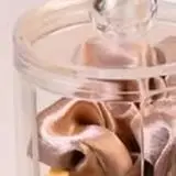 

Ящик для хранения веревки для волос, прозрачная коробка, косметический хлопковый ящик для хранения аксессуаров для волос, ящик для хранения шпильки, ящик для хранения мелочей