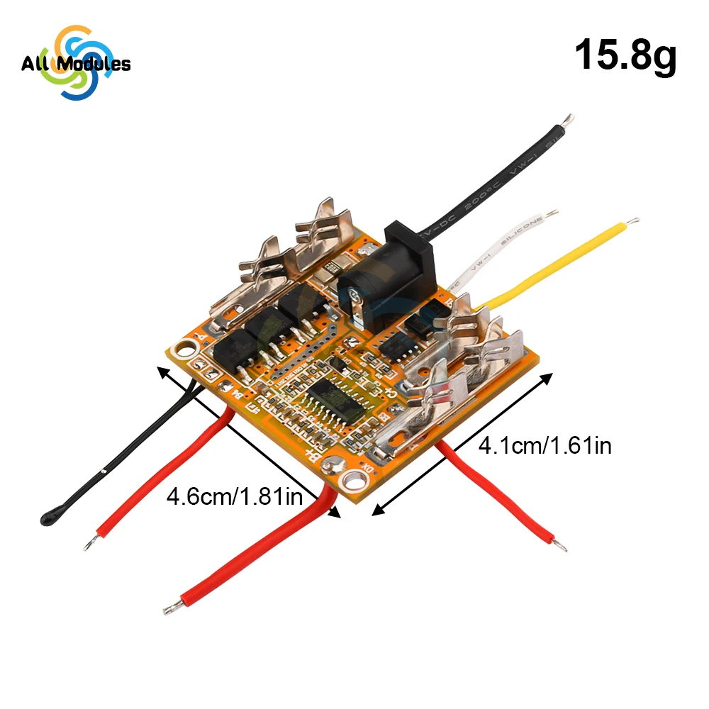 BMS 5S 21V 18650 Li-ion Lithium Battery Protection Circuit Charging Board Module PCM Polymer Lipo Cell PCB Module