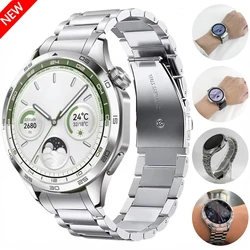 Official Original Wristband for Huawei Watch GT 4/5/6 46MM Metal Stainless steel Replaceable Watchband for Huawei Watch GT6 Band