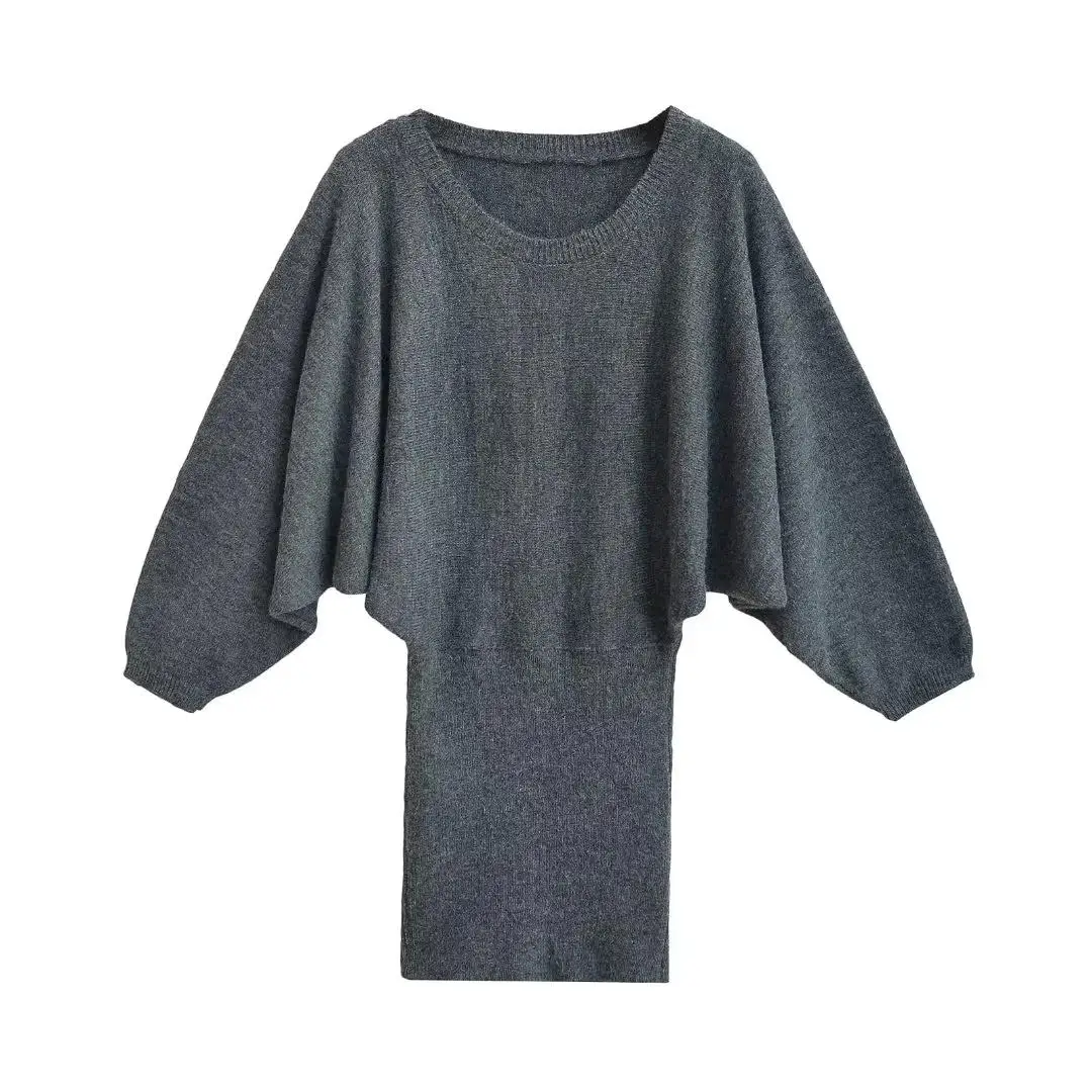 Pure Desire Sle automne nouveau haut ample moulante Dr tricoté jupe ort paresseux épissage femmes trajet Faion