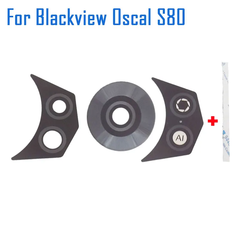 

NewOriginal Blackview OSCAL S80 Back Camera Lens Main Lens Decoration Parts Lens Glass Cover For Blackview OSCAL S80 Smart Phone