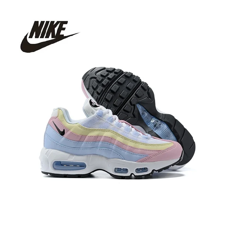 

Кроссовки Nike-Air Max 95 для мужчин и женщин, уличные спортивные удобные беговые кроссовки белого цвета, размеры 36-46, 2024