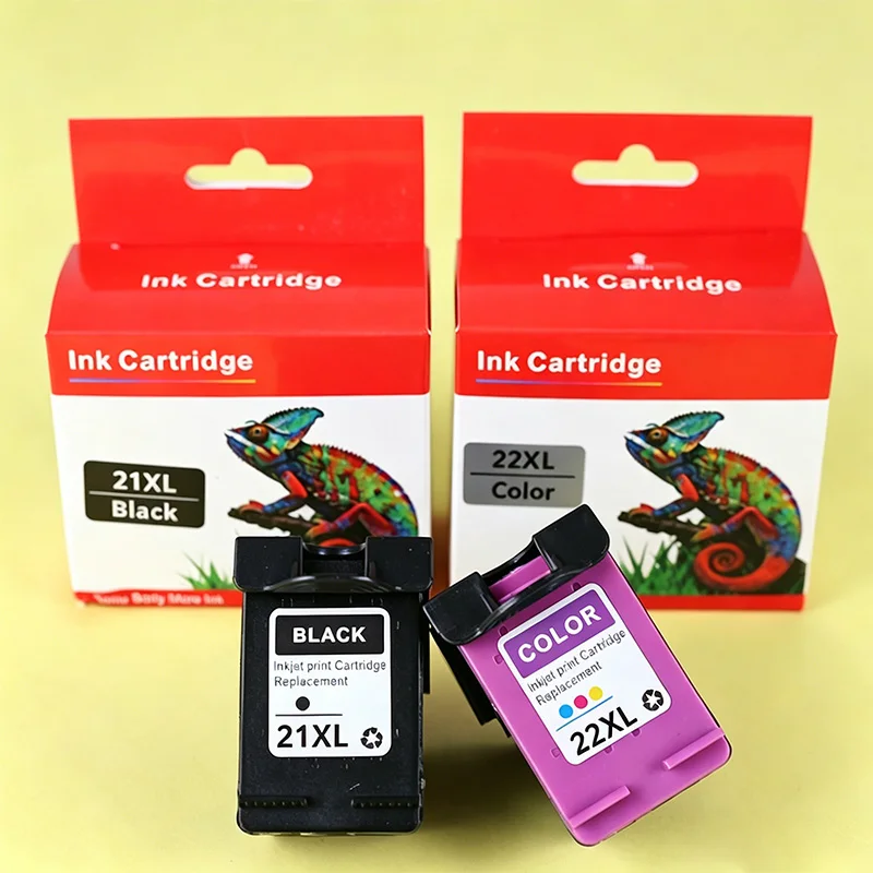 21XL 22XL Compatible Ink Cartridge Replacement for HP 21XL 22XL HP21 Deskjet F2180 F2280 F4180 F2200 F380 380 Printer