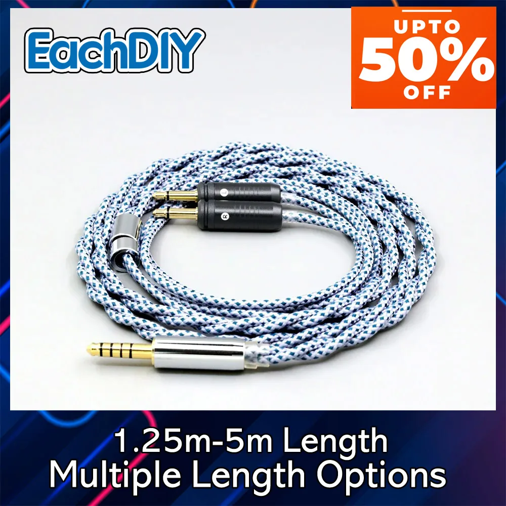 

Кабель для наушников Mix Shielding Graphene Pure 99% Silver OCC для Focal Clear Elear Elex Elegia Stellia Celestee Radian 8648