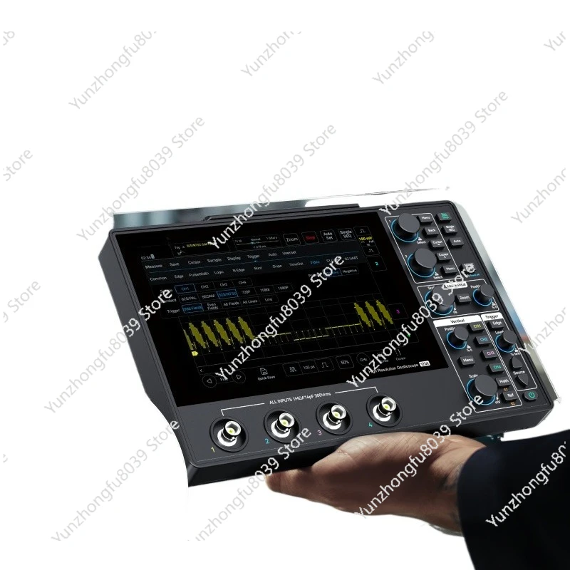 

12Bit Portable Small Handheld Digital MHO14-200M Bandwidth 4 Channels
