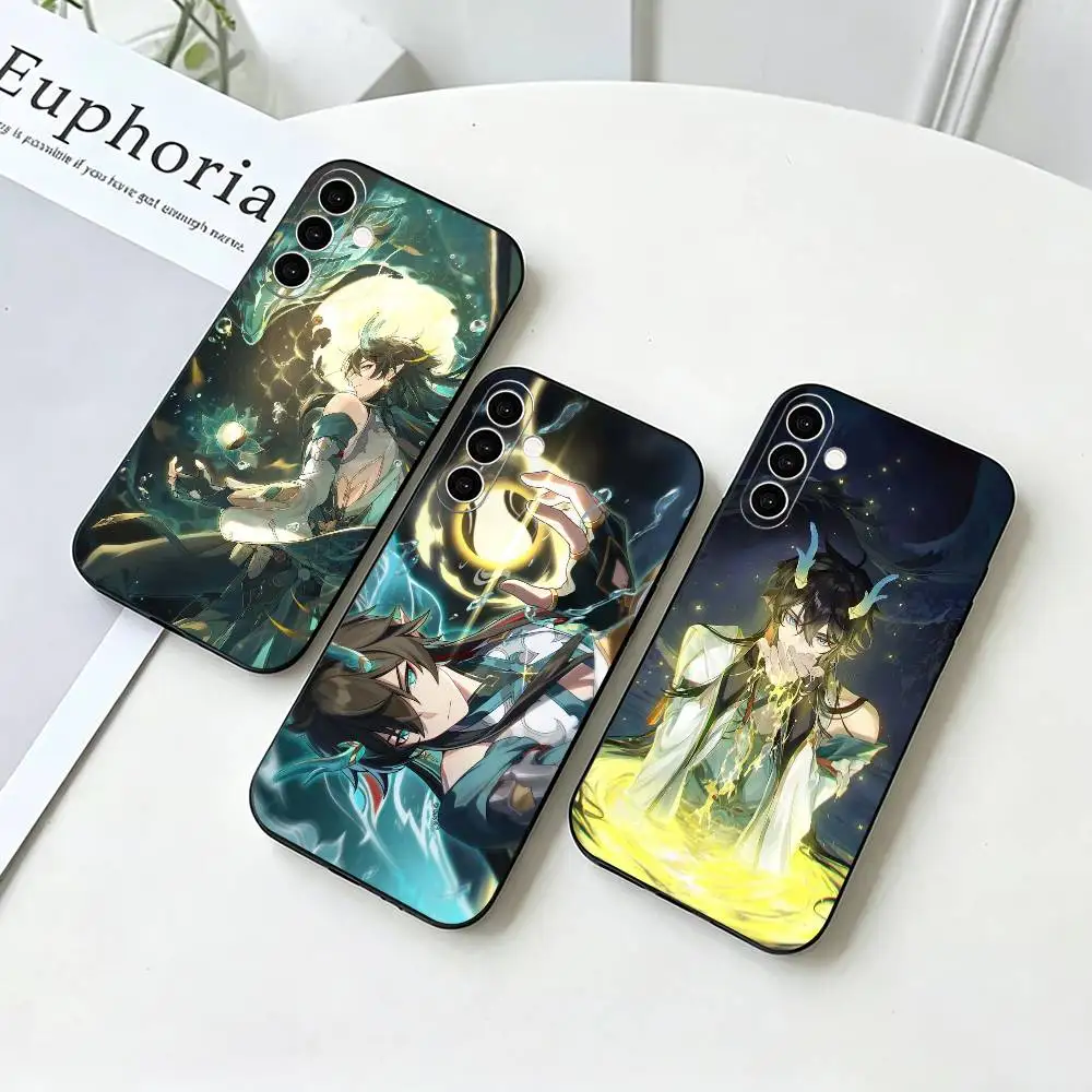 Dan Heng Imbibitor Lunae gift  Phone Case For Samsung Galaxy A73,A72,A71,A70,A53,A52,A51,Others Soft Black Cover