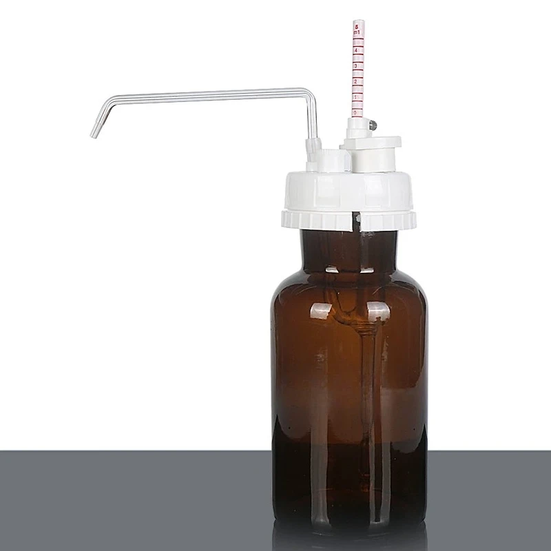 Lab Bottle Top Quantitative Dispenser, Adjustable Volume Liquid Adder,Micro Sampler Continuous Dispensing for Laboratory Reagent
