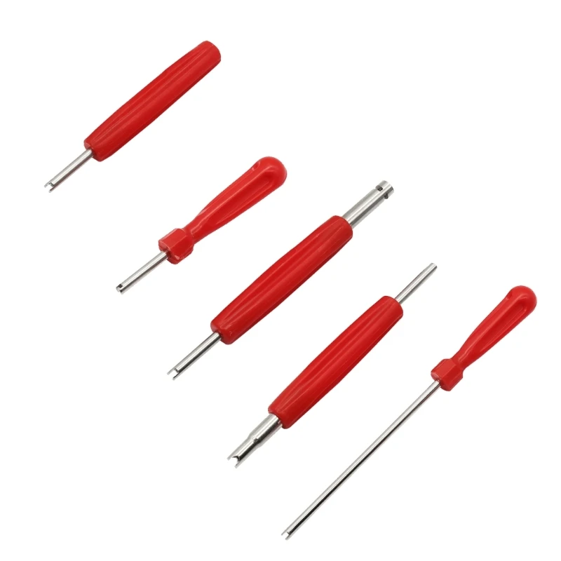 カーエアコンタイヤバルブコア除去ツールレンチスパナドライバーA6HB