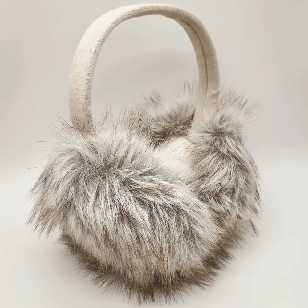 Fashion Windproof Ear Muffs Foldable Anti-Freezing Ear Protectors Korean Style Warm Lining Ear Warmers for Women