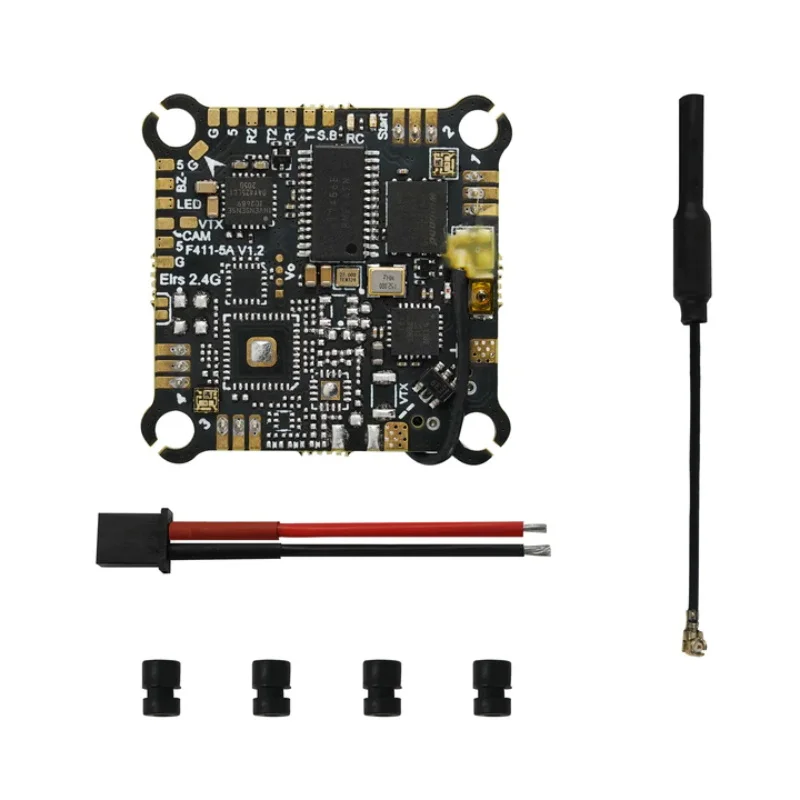 New Redfox A1 F4 5A 4in1 1S AIO FC ELRS 2.4G for Nanofly16/ Nanofly20 Analog Drone