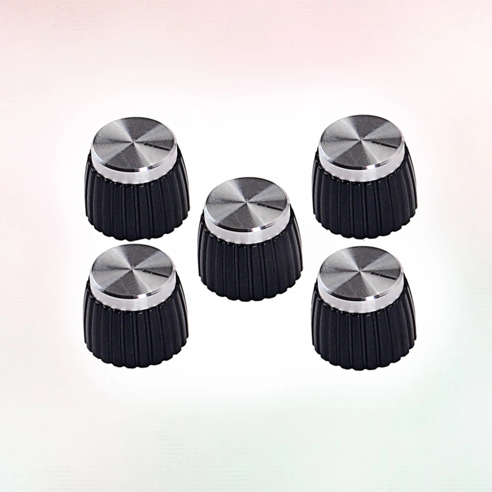 

5 Pcs Potentiometer Knob Amplifier Knobs Effect Pedal for Guitar Replacements Modification