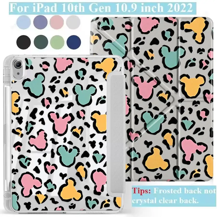 

Tablet Case For iPad Pro 11th 10th 9th 8th 7th 12.9inch Pro 2025 Mini 6 7 Air 4 5 M3 M2 M4 11inch Holder Cover Y-Fold Cute